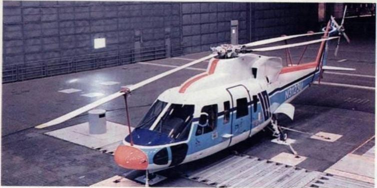 Sikorsky S76 Luxury helicopter equipped with Davis Aircraft blade fold products