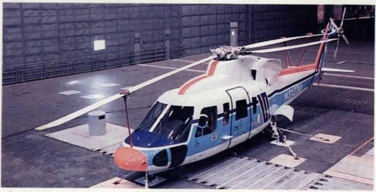 Sikorsky S76 Luxury helicopter equipped with Davis Aircraft blade fold products